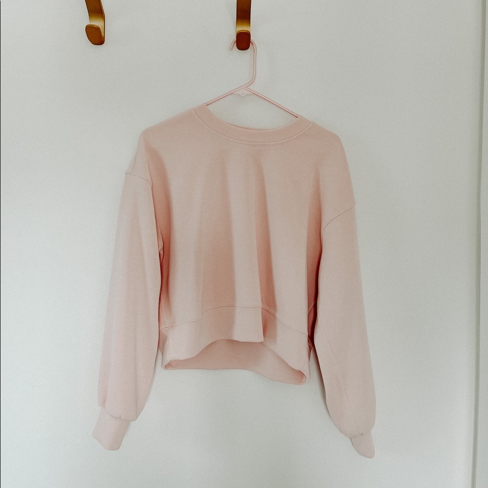 Lululemon Perfectly Oversized Cropped Crew Softstreme